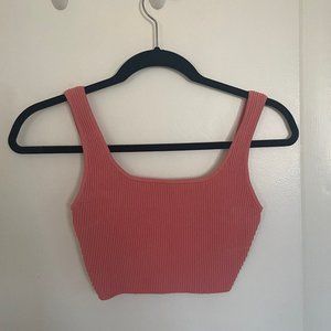 Aritzia Sculpt Knit Crop Top